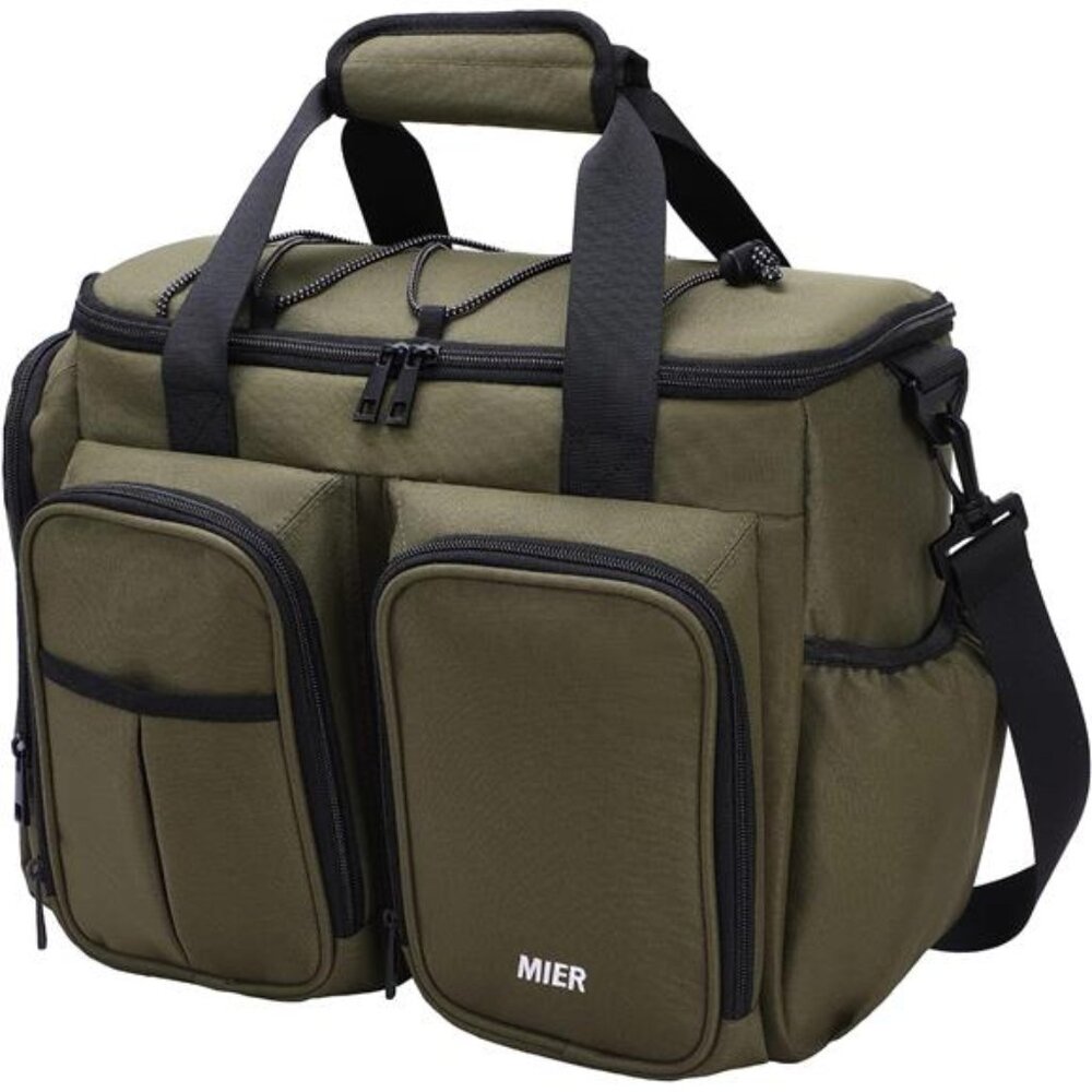 Lunch Box for Men Heavy Duty 20 Cans Large Insulated Lunch Bag Leakproof Soft